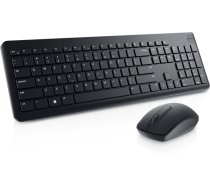 Dell | Keyboard and Mouse | KM3322W | Keyboard and Mouse Set | Wireless | Batteries included | LT | Black | Wireless connection