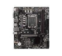 MSI | PRO H610M-E | Processor family Intel | Processor socket LGA1700 | Supported hard disk drive interfaces SATA, M.2 | Number of SATA connectors 4