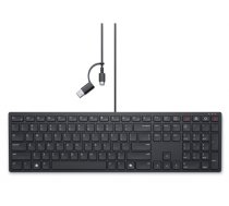 Dell | Collaboration Keyboard | KB525C | Keyboard | Wired | Russian | Black | USB-C