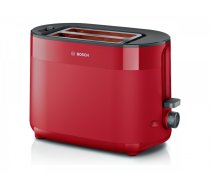 Bosch Compact Toaster | TAT2M124 MyMoment | Power 950 W | Number of slots 2 | Housing material Plastic | Red