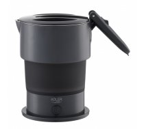Adler Silicon Travel Kettle | AD 1377 | Travel Kettle | 600 W | 0.6 L | Silicon | Grey