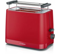 Bosch Compact Toaster | TAT3M124 MyMoment | Number of slots 2 | Housing material Plastic | Red