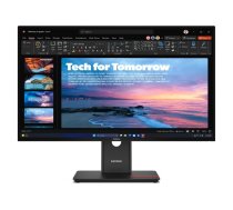Lenovo | ThinkVision | T27QD-40 | 27 " | IPS | 16:9 | 120 Hz | 4 ms | 2560 x 1440 pixels | 350 cd/m² | HDMI ports quantity 1 | Eclipse black | Warranty 36 month(s)