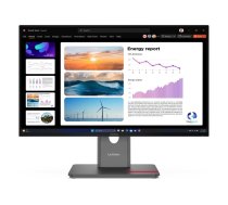 Lenovo | ThinkVision P24q-40 | 23.8 " | IPS | 16:9 | 120 Hz | 4 ms | 2560 x 1440 pixels | 300 cd/m² | HDMI ports quantity 1 | Raven Black | Warranty 36 month(s)