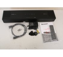 SALE OUT. Sharp 2.0.2 Compact Dolby Atmos Soundbar | HT-SB700 | 140 W | DEMO | Bluetooth | Black | Wireless connection