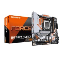 Gigabyte B850M FORCE (rev. 1.0) | Processor family AMD | Processor socket AM5 | DDR5 | Supported hard disk drive interfaces SATA, M.2 | Number of SATA connectors 4