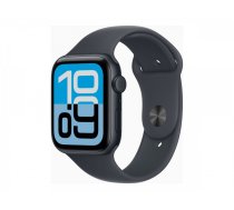 Apple Watch SE 3 GPS + Cellular 44mm Midnight Aluminium Case with Midnight Sport Band - S/M | Apple