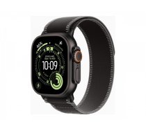 Apple Watch Ultra 3 GPS + Cellular 49mm Black Titanium Case with Black/Charcoal Trail Loop - S/M | Apple