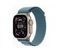 Apple Watch Ultra 3 GPS + Cellular 49mm Natural Titanium Case with Light Blue Alpine Loop - Medium | Apple
