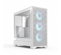 Fractal Design Case | Pop 2 Air | White TG RGB | ATX | Power supply included No
