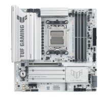 Asus TUF GAMING B850M-PLUS WIFI7 W | Processor family AMD | Processor socket AM5 | DDR5 | Supported hard disk drive interfaces SATA, M.2 | Number of SATA connectors 4