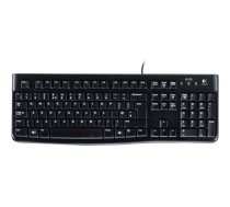 Logitech | Desktop MK120 | Wired keyboard | USB | Mouse included | US | Black