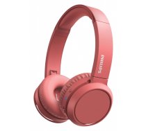 PHILIPS austiņas On-Ear ar Bluetooth, sarkanas