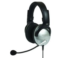 Koss | Headphones | SB45 | Wired | On-Ear | Microphone | Noise canceling | Silver/Black