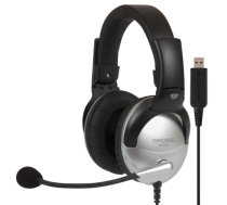 Koss | Gaming headphones | SB45 USB | Wired | On-Ear | Microphone | Noise canceling | Silver/Black