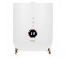 Adler | AD 7972 | Humidifier | 23 W | Water tank capacity 4 L | Suitable for rooms up to 35 m² | Ultrasonic | Humidification capacity 150-300 ml/hr | White