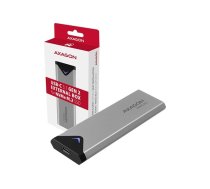 AXAGON External SuperSpeed+ USB-C metal box for M.2 NVMe SSD disks having sizes of up 42 to 80 mm | EEM2-UG2
