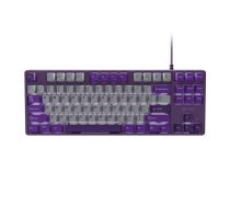 Fury | Kanabo K2 | Gaming Keyboard | Wired | US | Gray/Purple | USB Type-A | Linear
