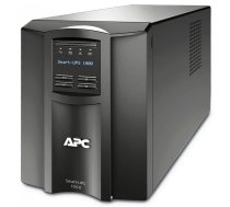 Schneider Electric APC Smart-UPS, Tower, 8x IEC C13 outlets, SmartConnect Port+SmartSlot, AVR, LCD | SMT1000IC | 1000 VA | 700 W | 230 V