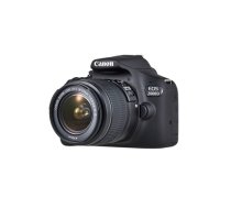 Canon | EOS | 2000D 18-55 III EU26 | SLR Camera Kit | Megapixel 24.1 MP | ISO sensitivity (max) 12800 | Display diagonal 3.0 " | Wi-Fi | Video recording | APS-C | Black