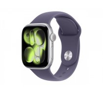 Apple Watch Series 11 GPS 42mm Silver Aluminium Case with Purple Fog Sport Band - M/L | Apple