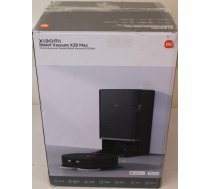 SALE OUT. Xiaomi Robot Vacuum | X20 Max EU | Wet&Dry | 5200 mAh | 8000 Pa | Black | REFURBISHED, USED, DIRTY, SCRATCHED
