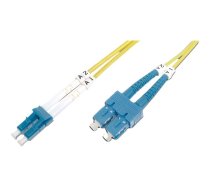 Digitus | Patch Cord | DK-2932-01 | Cable diameter 3 mm; Cable type: I-VH 2E9/125µ; Fiber diameter: 09/125µ; Connector 1/2: LC/SM