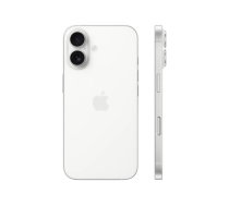 Apple | iPhone 16 | White | 6.1 " | 2556 x 1179 pixels | OLED | A18 | Internal RAM 8 GB | 128 GB | Dual SIM | Nano SIM | 5G | Main camera resolution 48 MP | iOS 18 | Secondary camera resolution 12 MP