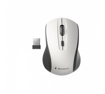 MOUSE USB OPTICAL WRL BLACK/SILVER MUSW-4B-02-BS GEMBIRD