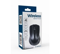 MOUSE USB OPTICAL WRL/BLACK MUSW-4B-04 GEMBIRD