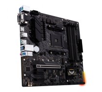 Asus | TUF GAMING A520M-PLUS | Processor family AMD | Processor socket AM4 | DDR4 | Memory slots 4 | Supported hard disk drive interfaces SATA, M.2 | Number of SATA connectors 4 | Chipset AMD A520 | Micro ATX
