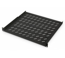 Digitus | 1U Fixed Shelf for Racks | DN-19 TRAY-1-400-SW | The shelves for fixed mounting can be installed easy on the two front 483 mm (19“) profile rails of your 483 mm (19“) network- or server cabinet. Due to their stable, perforated steel sheet with a
