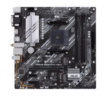 Asus | PRIME B550M-A WIFI II | Processor family AMD | Processor socket AM4 | DDR4 DIMM | Memory slots 4 | Supported hard disk drive interfaces SATA, M.2 | Number of SATA connectors 4 | Chipset AMD B550 | microATX