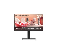 LG | 27BA75QB-B | 27 " | IPS | 16:9 | 100 Hz | 5 ms | 2560 x 1440 pixels | 280 cd/m² | HDMI ports quantity 1 | Black
