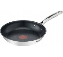 TEFAL Pan | G7320434 Duetto+ | Frying | Diameter 24 cm | Suitable for induction hob | Fixed handle | Black/Silver