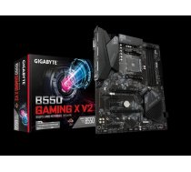 Gigabyte | B550 GAMING X V2 | Processor family AMD | Processor socket AM4 | DDR4 DIMM | Memory slots 4 | Chipset AMD B | ATX