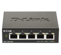 D-Link | Smart Managed Switch | DGS-1100-05V2/E | Managed L2 | Rackmountable | Gigabit Ethernet (copper) ports quantity 5