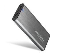 AXAGON External USB-C 3.2 Gen 2 metal box for M.2 NVMe & SATA SSD disks | EEM2-SG2
