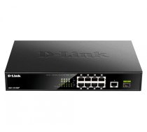 D-Link | 10 Gigabit port Switch with PoE | DGS-1010MP | Unmanaged | Desktop / Rackmount | Gigabit Ethernet (copper) ports quantity 1 | SFP ports quantity 1 | Power over Ethernet (PoE) ports quantity 8