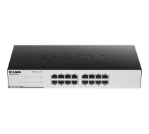D-Link | 16-Port Gigabit Easy Desktop Switch | GO-SW-16G/E | Unmanaged | Desktop/Rackmountable | 24 month(s)