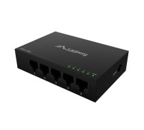 Lanberg Switch 5x1GB/s Unmanagment Gigabit Ethernet Desktop 12V metal case | DSM1-1005 | Unmanaged | Desktop