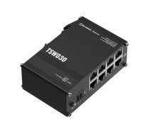 Teltonika Switch | TSW030 | Unmanaged | DIN rail mountable | 10/100 Mbps (RJ-45) ports quantity 8 | Power supply type 2-pin industrial DC power socket