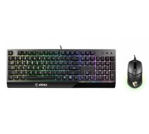 KEYBOARD +MOUSE/VIGOR GK30 COMBO US MSI