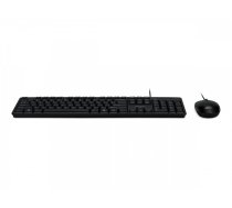Acer Combo 100, AKW900 + AMW920 | Keyboard and Mouse Set | Wired | Mouse included | US International | Black | Retail Pack