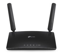 TP-LINK | 4G LTE Router | Archer MR200 | 802.11ac | 300+433 Mbit/s | 10/100 Mbit/s | Ethernet LAN (RJ-45) ports 3 | Mesh Support No | MU-MiMO No | 4G | Antenna type 2xDetachable antennas
