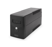 Digitus | Line-Interactive UPS | Line-Interactive UPS DN-170063, 600VA, 360W, 1x 12V/7Ah battery, 2x CEE 7/7 outlet, 2x RJ-11, 1x USB 2.0 type B, LED, Simulated Sine Wave, 298x101x142mm, 4.35kg | 600 VA | 360 W