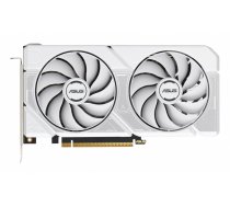 Graphics Card|ASUS|NVIDIA|GeForce RTX 5060|8 GB|GDDR7|128 bit|PCI Express 5.0|Active|DUAL-RTX5060-O8G-WHITE