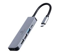 I/O ADAPTER USB-C TO HDMI/USB3/5IN1 A-CM-COMBO5-03 GEMBIRD