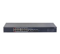 Switch|DAHUA|DH-SG4020LP|Switch layer L2|16xRJ-45 ports|RJ-45 Ports Type Gigabit Ethernet (10/100/1000)|2xGigabit Ethernet (copper) ports quantity|2xSFP module slots quantity|16xPower over Ethernet (PoE) ports quantity|Total Power over Ethernet (PoE) budg