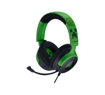 Razer Gaming Headset | Kraken V4 X | Wired | Over-Ear | Microphone | Minecraft Edition